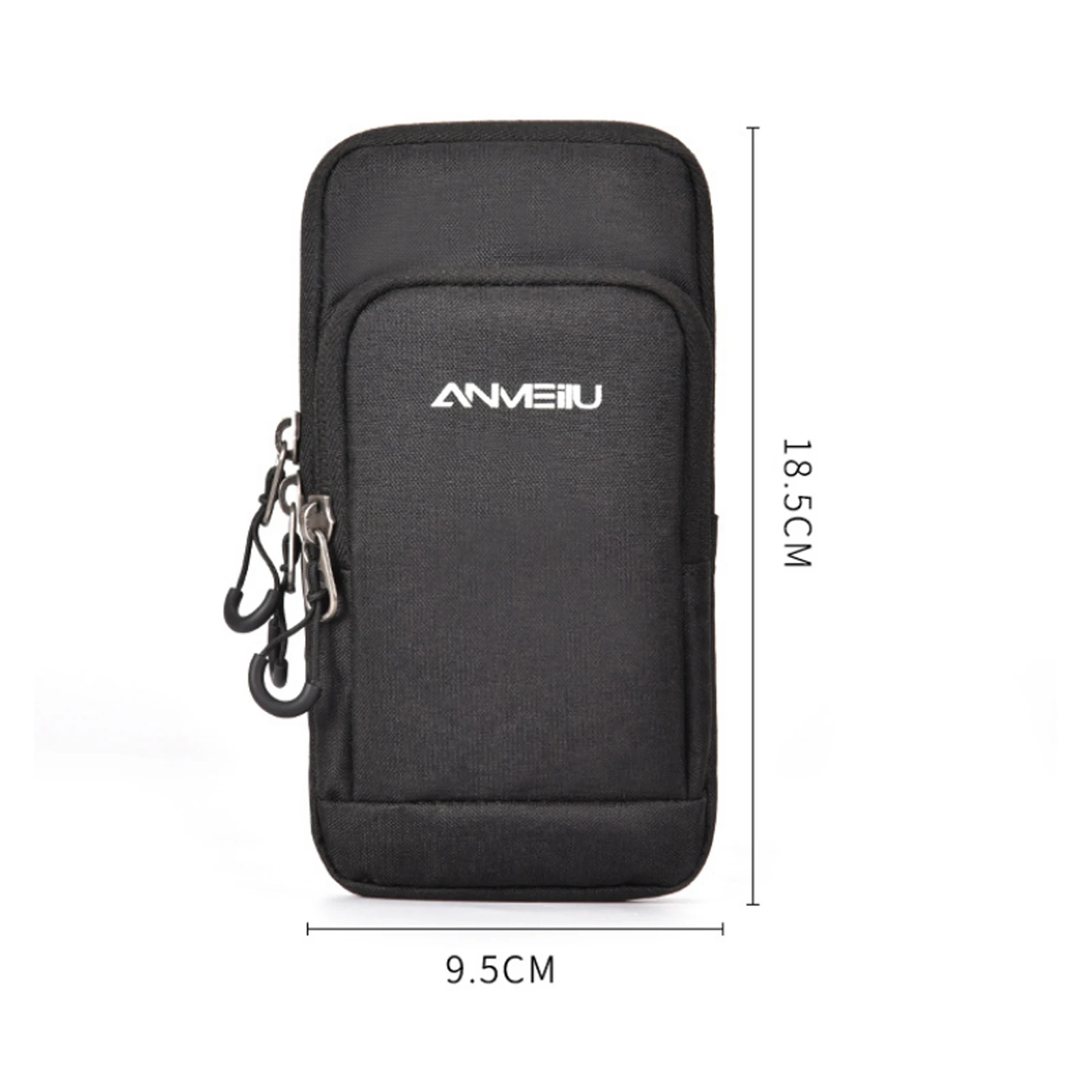 Universal Waterproof Fastener Type Phone Holder Smartphone Bag Belt Holder Case Backpacking Cell Phone Pouch phone case detachable phone holder
