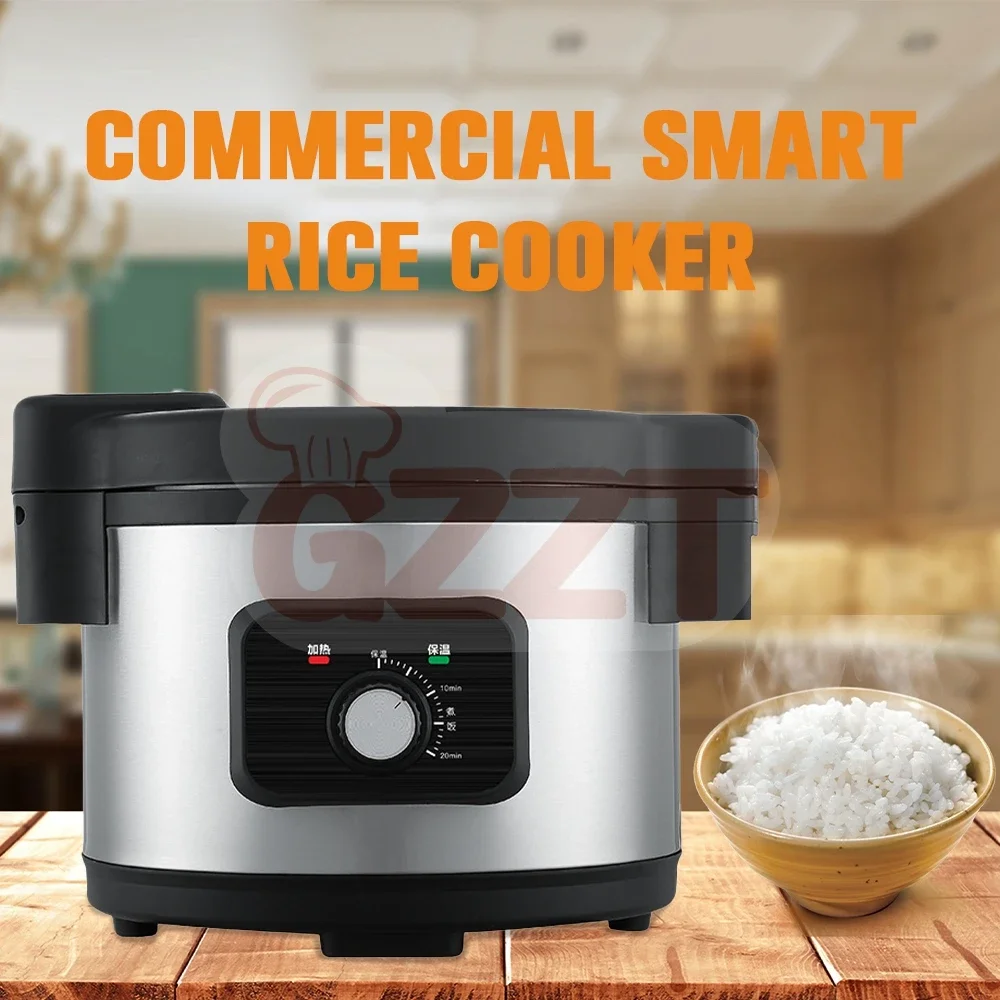 YYHC-10L 13L Smart Large Capacity Big Size Commercial Stainless Steel Rice Cooker for Catering Restaurant Commercial Kitchen