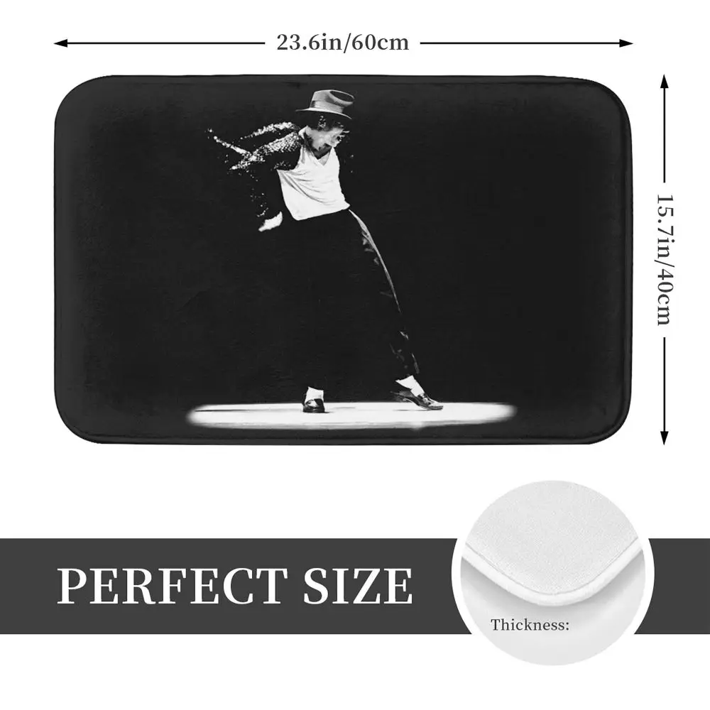Legacy Of Michael Jackson Non-slip Doormat Floor Mat Dust-proo Carpet Rug for Kitchen Entrance Bathroom Living room Footpad Mats