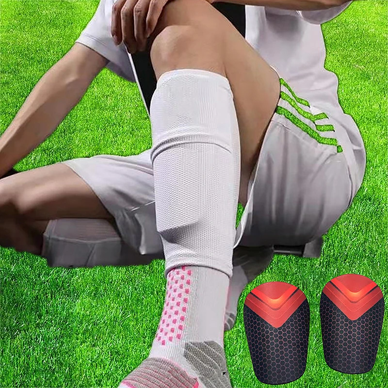 

1Pair Mini Football Shin Pad Wear-resistant Shock Absorbing Leg Protector Lightweight Portable Soccer Training Shank Board