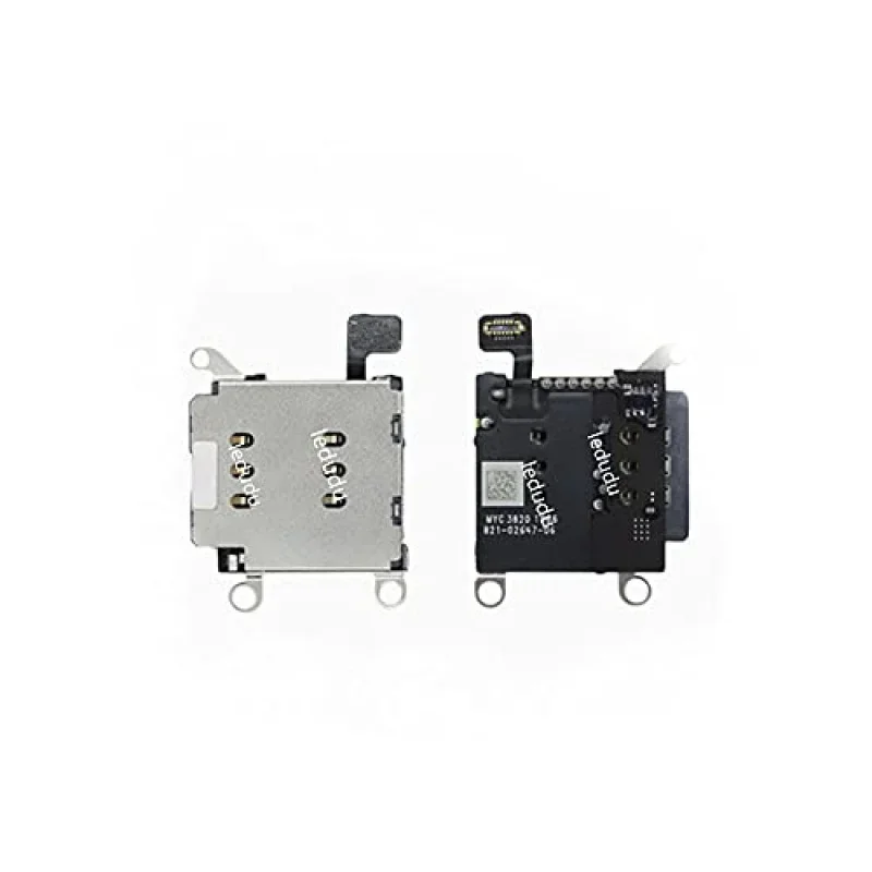 

Сменный лоток для двух Sim-карт для iPhone 12 Pro, модуль гнезда держателя, гибкий считыватель Sim-карт