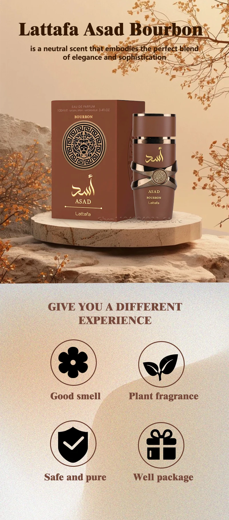 Lattafa Asad Bourbon & Yara Arabic Perfumes