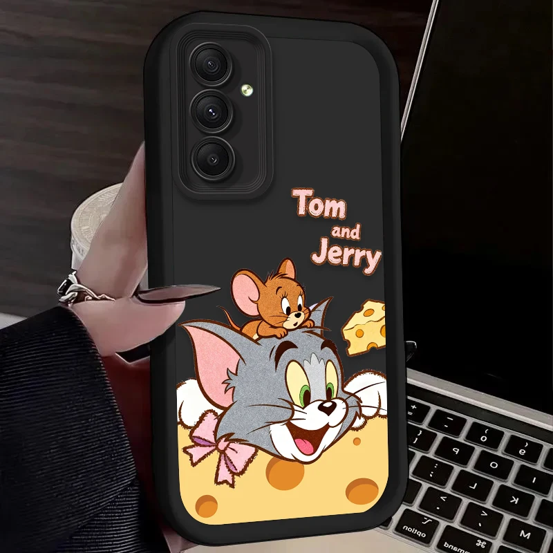 Charming Tom and Jerry Cartoon Character Phone Case