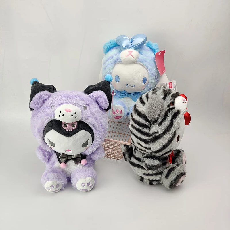 

Мультяшные плюшевые игрушки для Sanrio Kawaii Kuromi My Melody Cinnamoroll Hello Kitty Подушка Мягкие набивные животные плюшевые куклы подарок для детей