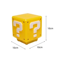 LED Question Mark Brick Night Light With Music USB Charging Desk Lamp Light Birthday X-mas Gifts 2