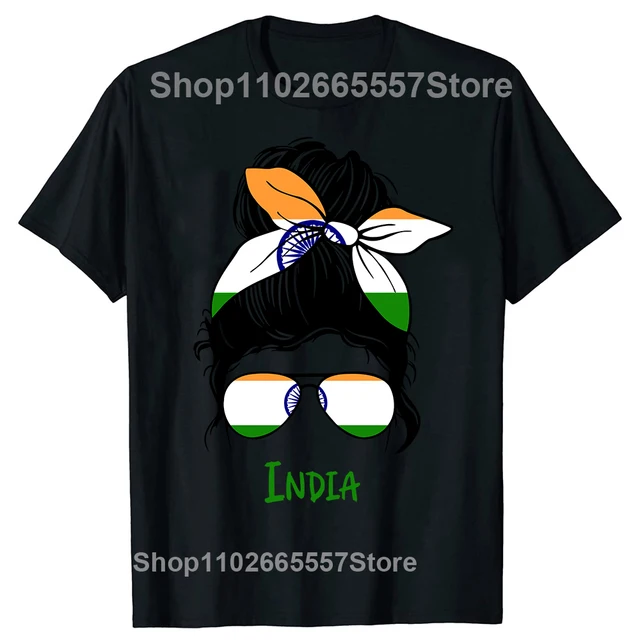 Funny India Independence Day 15 August Indian Flag T Shirts Summer Style Graphic Streetwear Birthday Christmas Gifts_voghion.com