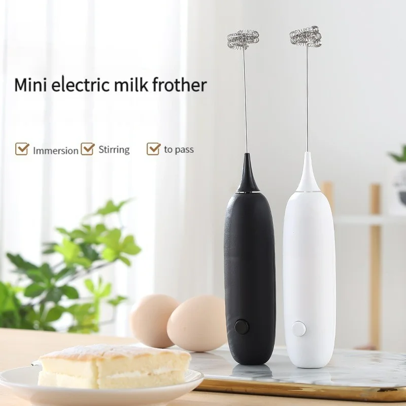 Electric Milk Frother AA Battery Handheld Egg Beater Foam Blender Kitchen Automatic Coffee Milk Frother Kitchen Blender Tool milk frother,egg beater,electric milk frother
