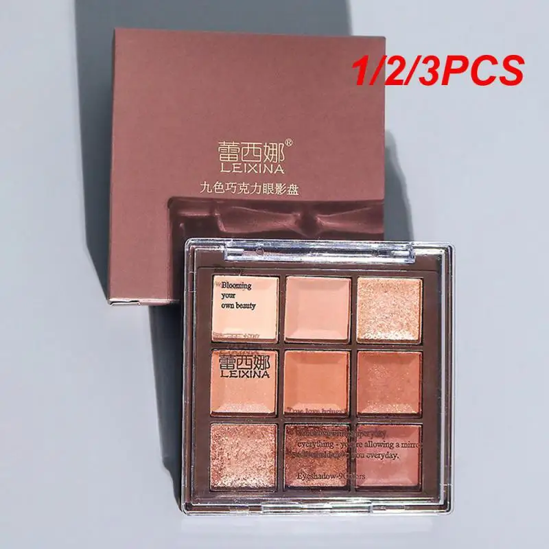 Eye Shadow Plate 1/2/3PCS High Color Rendering Degree Pearl Light Eye Shadow Disc Palette Glitter