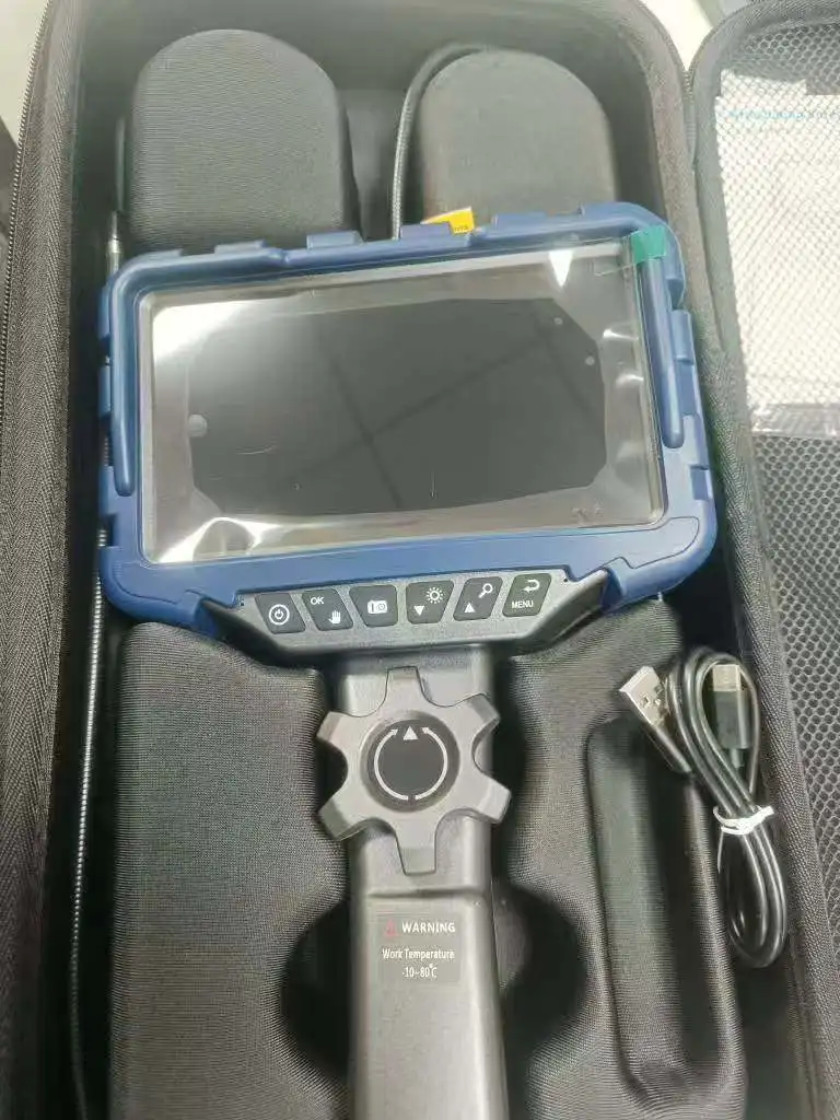 7-inch screen 6mm single/dual lens 1080P 360° steering endoscope HD camera car maintenance engine carbon deposition detection 6