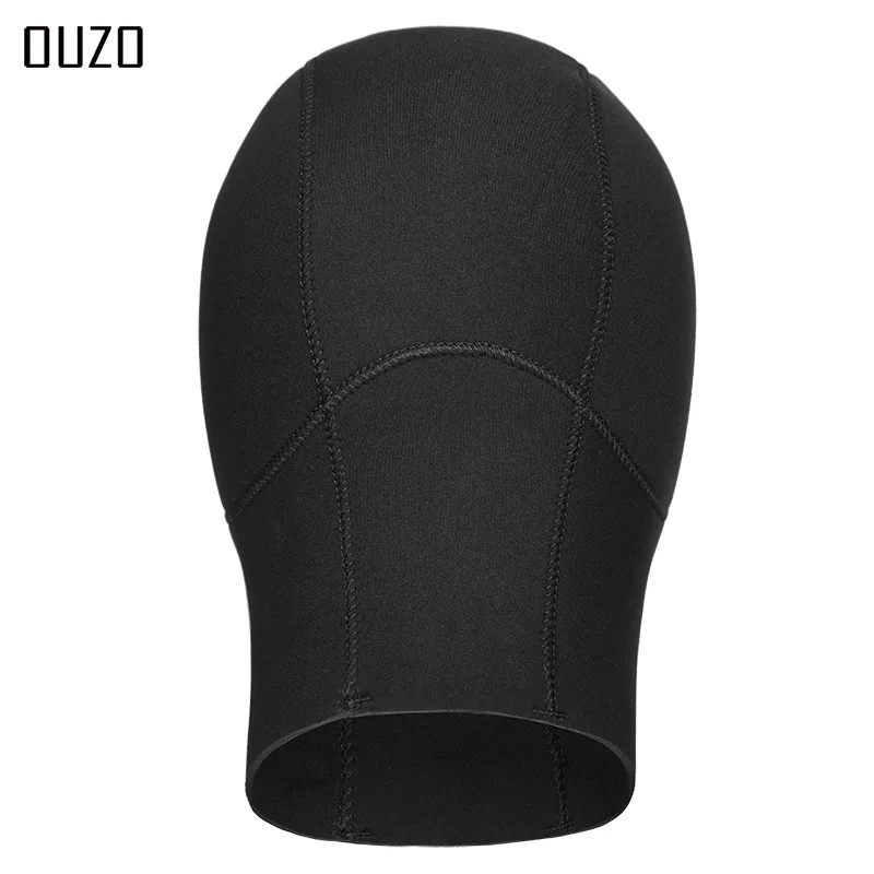 3mm/5mm Thermal Neoprene Diving Hood - Stretchy Wetsuit Cap For Men