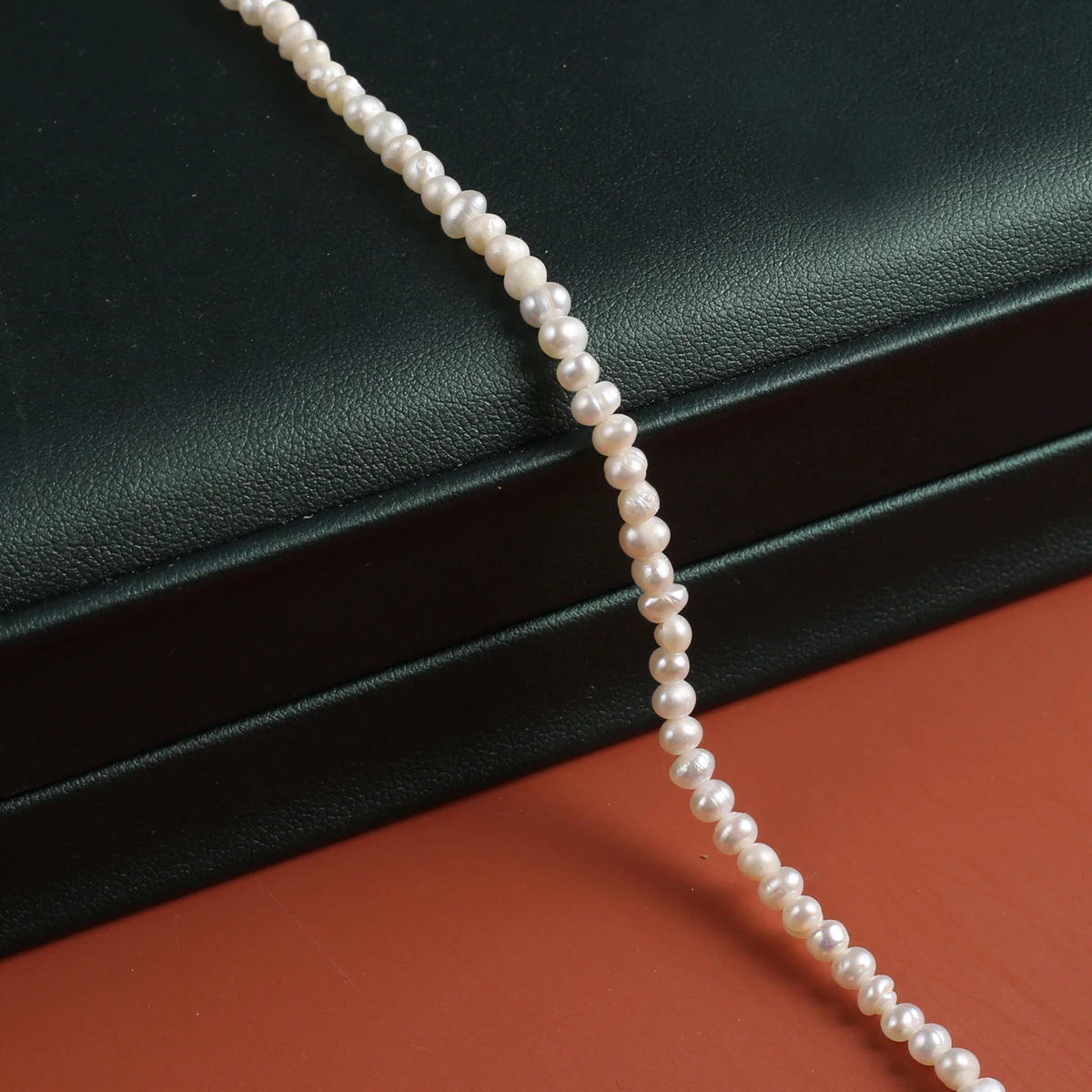 Natural Zhuji Freshwater Pearl Beads Loose Punch Pearl Bead for Jewelry Making Diy Women Elegant Necklace Bracelet Accessories