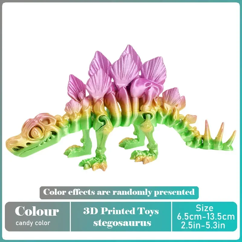 Realistic 3D Printed Tyrannosaurus Rex Dinosaur Model - Fully Movable Decorative Desktop Piece & Unique Birthday Gift