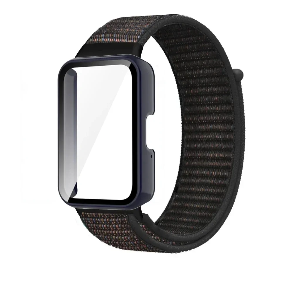 Premium Protector Case and Band Kit with Nylon Loop Strap and Glass Protective Shell
