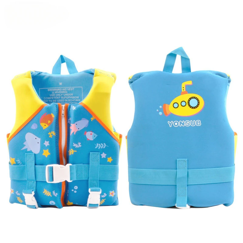 Professional Children's Life Jackets Printed Vests Men's and Women's Vests Baby Swimming Sleeveless Buoyancy Jackets