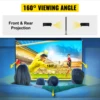VEVOR 80 90 100 135 150 180 Inch Projector Screen W/ Stand 16:9 4K HD Wide Angle W/ Storage Bag Portable Home Cinema for Outdoor