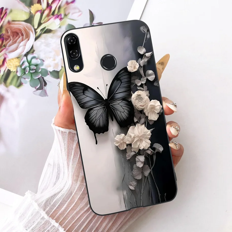 Stylish Black Soft TPU Phone Case - Sleek Protective Cover
