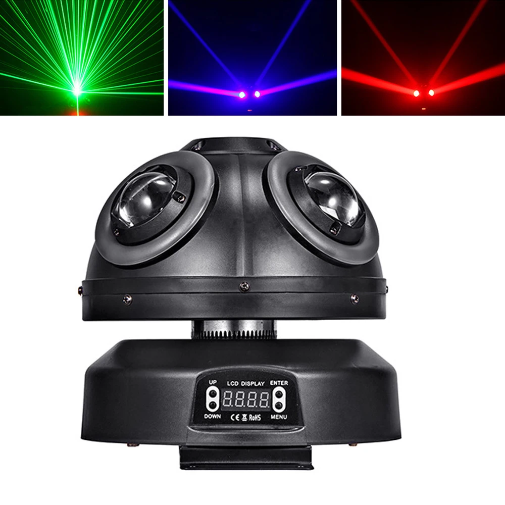 

LED 70W Moving Head Light 3IN1 Effect Laser Show Light DMX Control Lazer Dj Disco Light LED Mushroom Light for Party Stage KTV