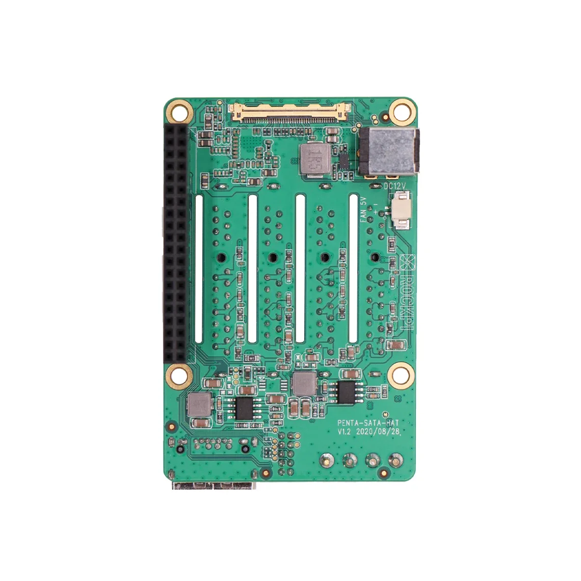 Raspberry Pi Raspberry Pi 5 Penta SATA HAT-Up to 5x SATA disks HAT