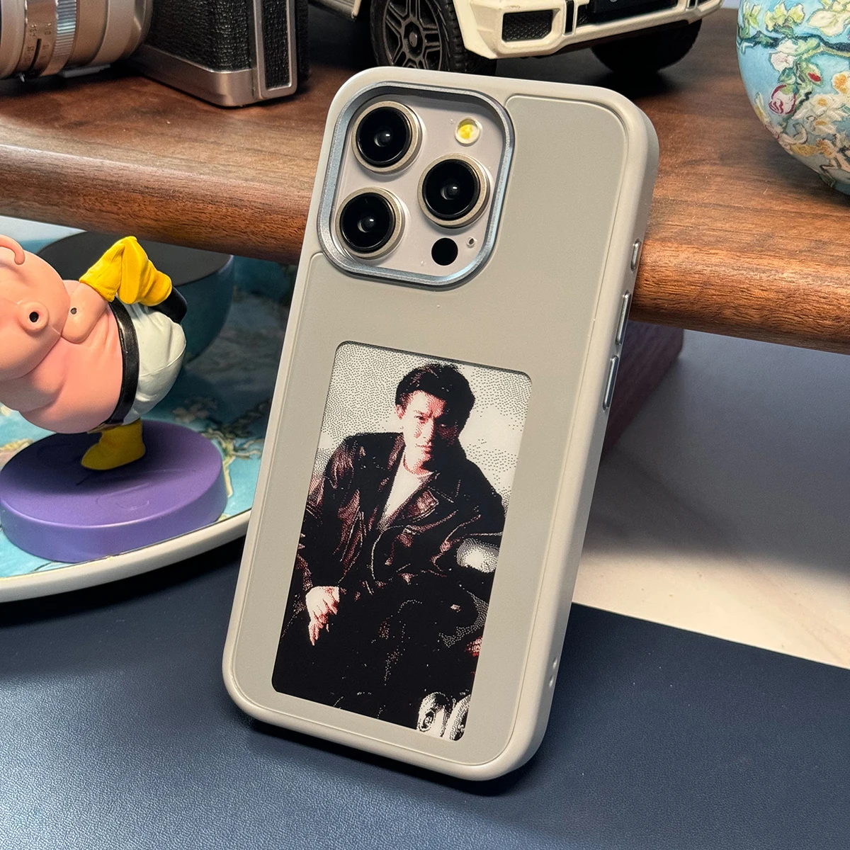 Eink-Screen-Smart-NFC-APP-Refresh-Phone-Case-Protective-Cover