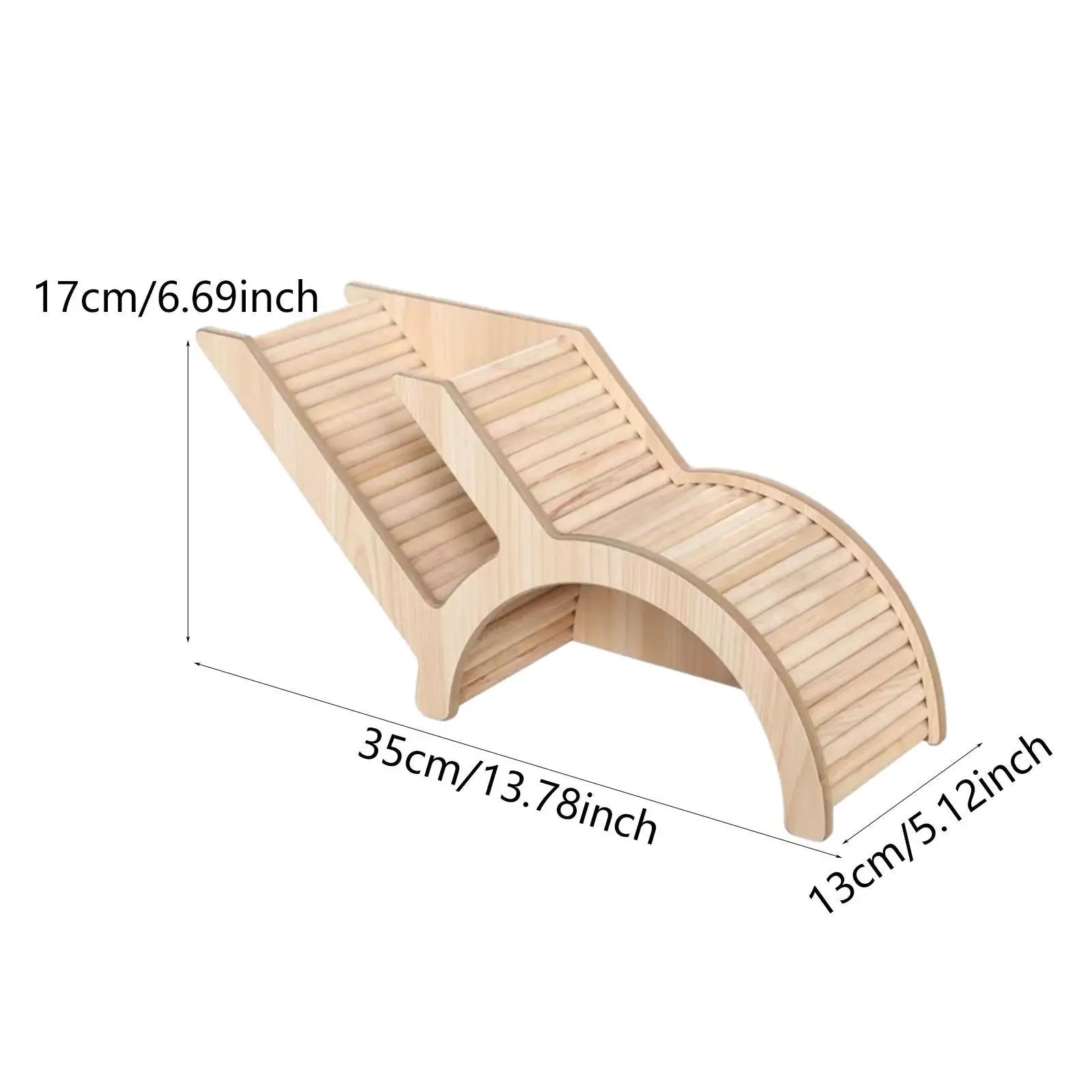 Wooden Hamster House,Hamster Hideout,Small Pet Castle Home,Wood Small Animal