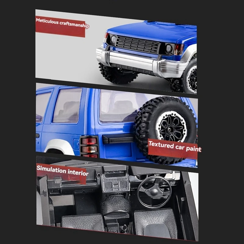 RC Remote Controlled Car With Lighting Variable Speed Car Four Wheel Drive Drift Racing Simulation Model Toy For LD1297 3