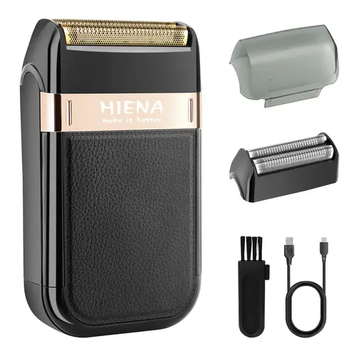HIENA shaving machine men Electric shaver Hair clipper Rechargeable Metal Housing Pro Electric Shaver For Men Electric home - Image 9
