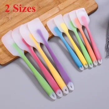 Kitchen Utensils Kitchens Heat Pastry Mini Resistant Baking Bar. Spatula Accessories Bakeware Translucent Cream Silicone Tools 1