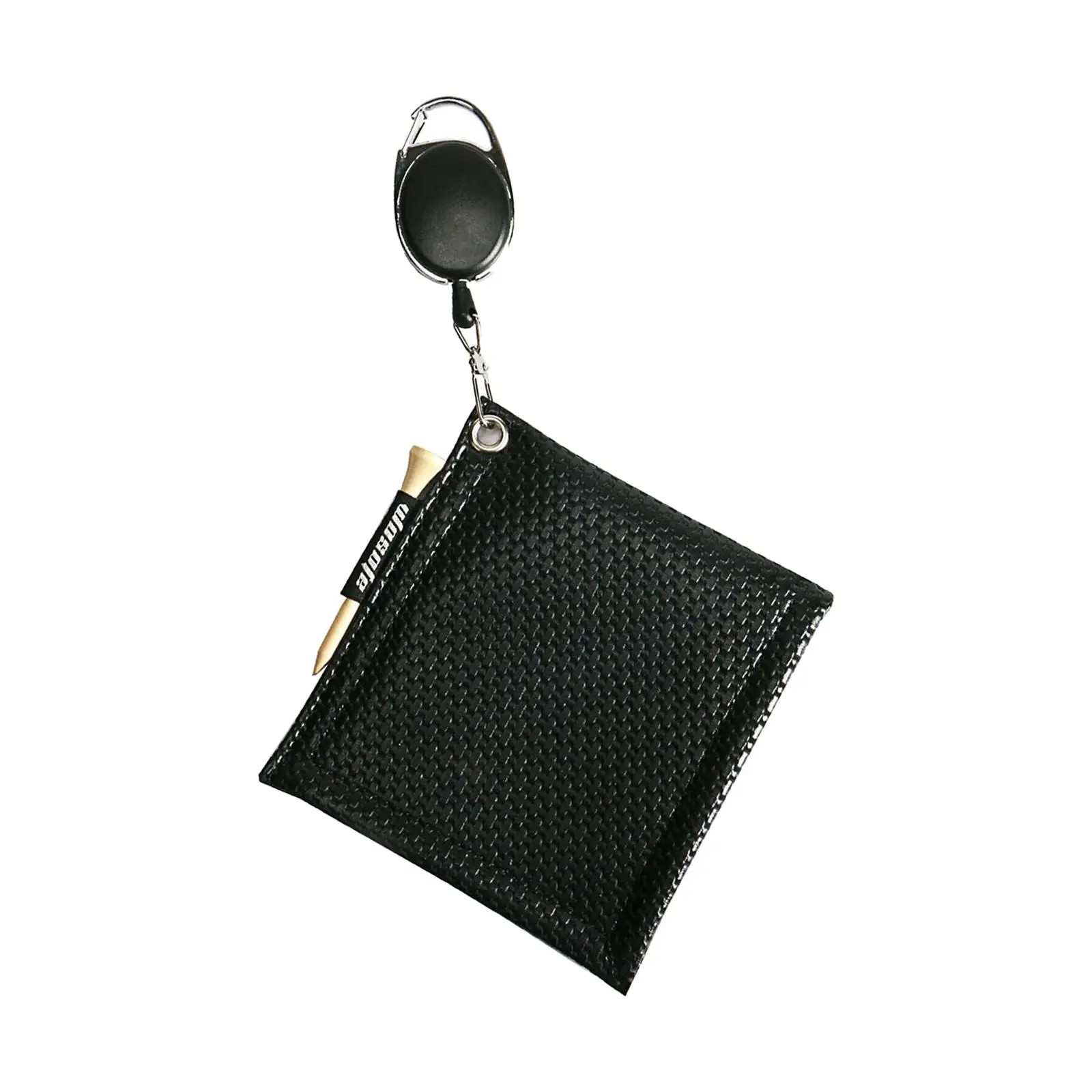 PU Golf Ball Cleaning Towels Golf Club Head Wiping Cloth for