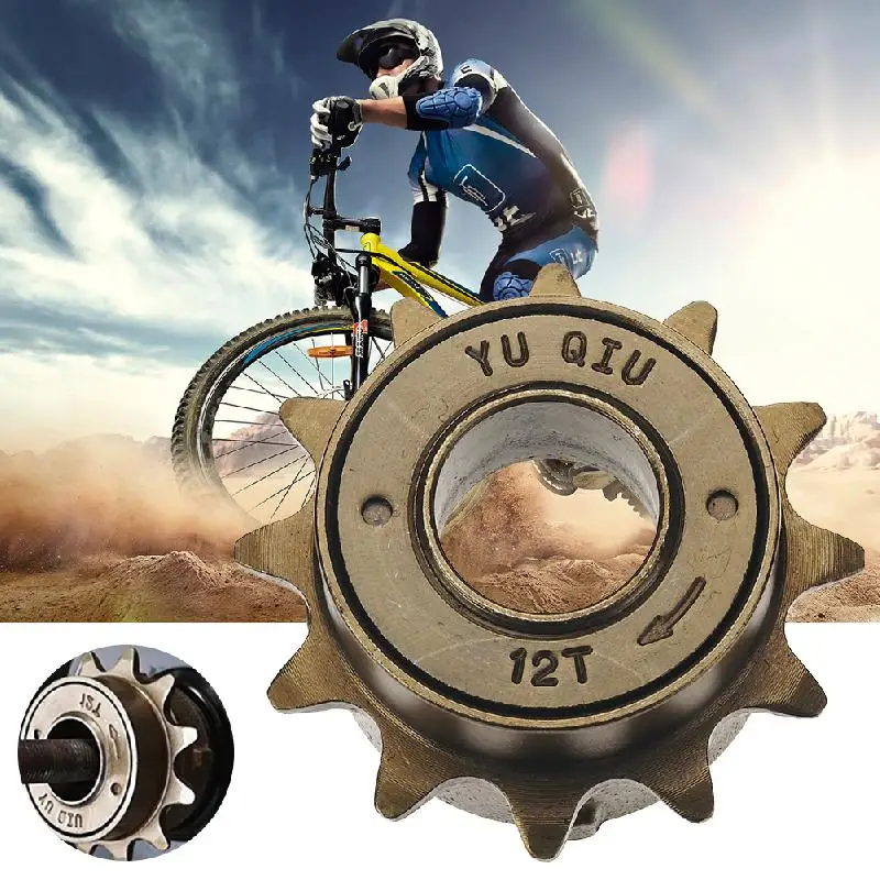 

New Hot 12/14/16/18T Teeth 18/34mm Single Speed Bicycle Freewheel Flywheel Sprocket Gear Steel Bicycle Accessories Dropshipping