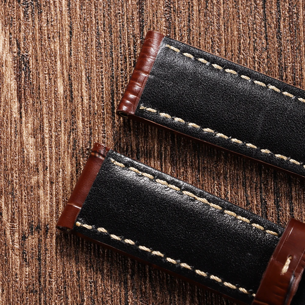 Elegant Leather Watch Band - Premium Strap for Timeless Style (Multiple Sizes Available)