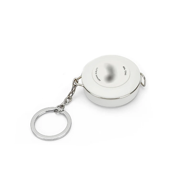 1,5 m Doppel Skala Tragbare Maßband Mit Keychain Weichen Maßband für Gewicht Verlust Medizinische Körper Messung Schneider Werkzeug – Detail 5