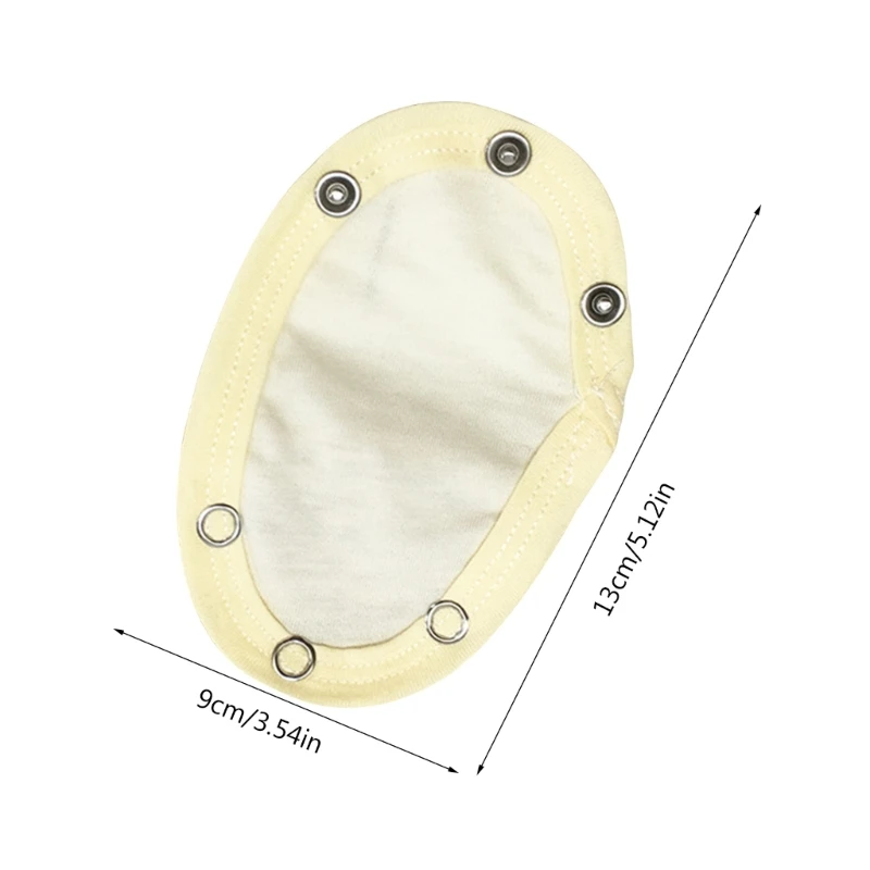 5PCS Baby Jumpsuit Diaper Infant Romper Length Extender Newborn Bodysuit Snap Button Extended Diaper for Triangle Crotch