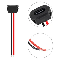 5/10pcs Type-C Female Chassis Connector USB C Female Chassis Direct Crimp Jack Female Charging Port Extension Power Cable - Image 3