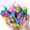 10-20pcsLot Kawaii Mini Four-Color Ballpoint Pen Cute Cartoon 4 Color Retractable Rollerball Pen Student School Gift Stationery 6