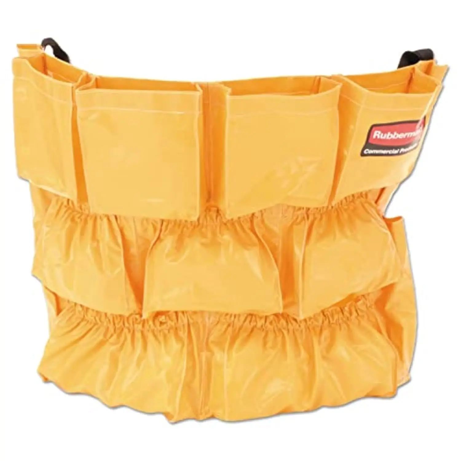 

Rubbermaid Commercial Products Supply Organizing Caddy for Brute Trash Cans, Yellow, Tool Organizer Storage for Spray Bottles