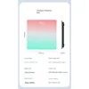 Gradient body fat scale female LED intelligent human electronic scale home professional fat measuring electronic weight scale 6