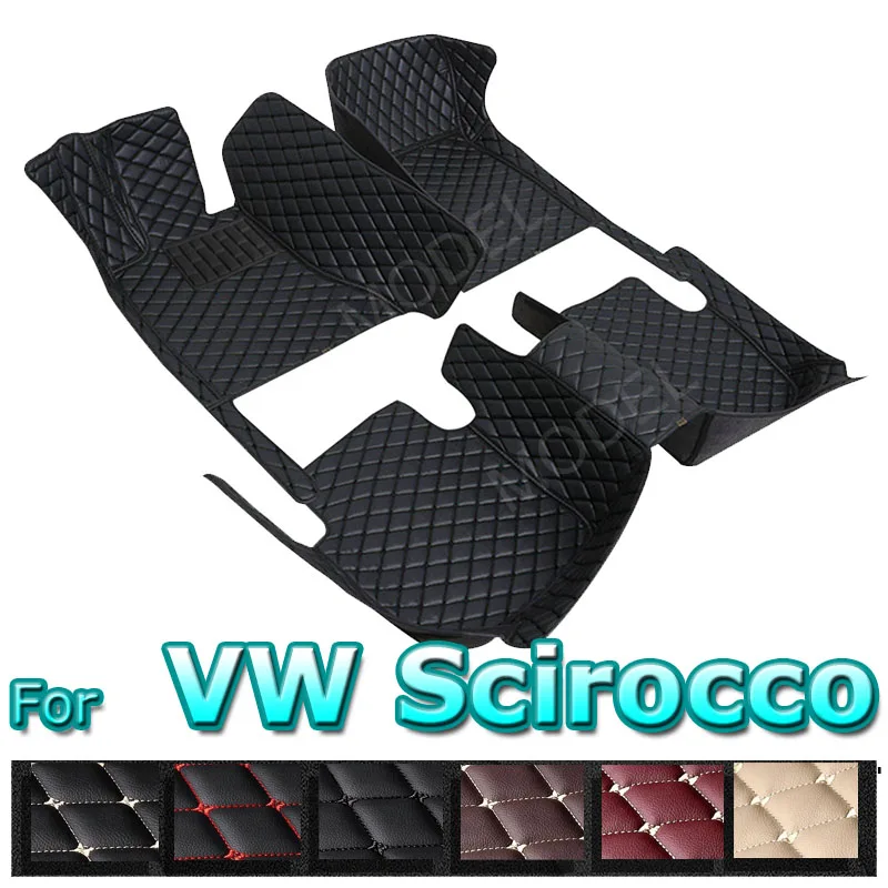 

Автомобильные коврики для Volkswagen VW Scirocco 2009 2010 2011 2012 2013 2014 2016 2017, автомобильные подкладки для ног