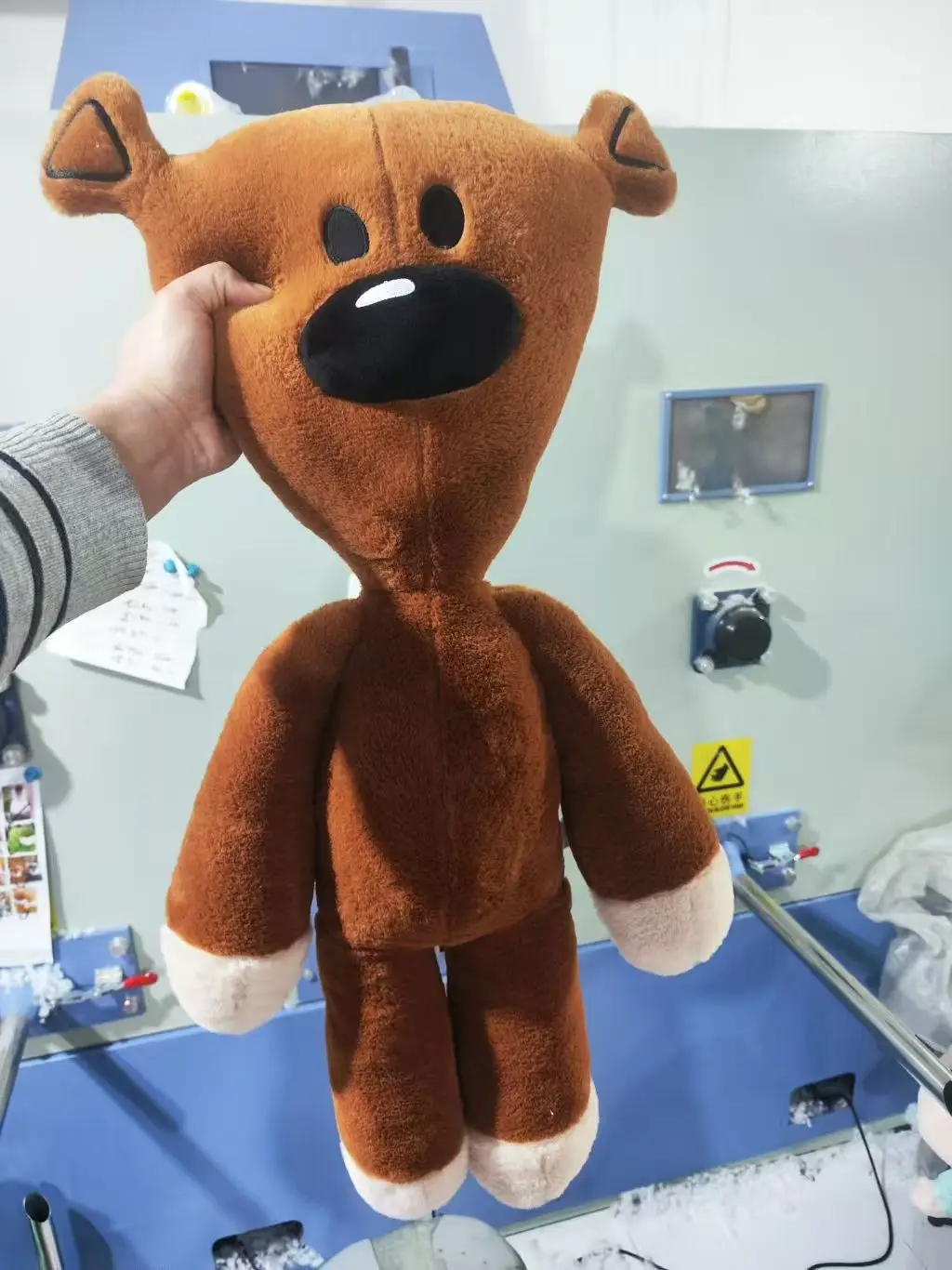 30/50/60/80/110 cm Mr. Bean Teddybär Plüschtier, niedliches, weiches Stofftier, Dekoration für Zuhause und Sofa, Schlafbegleiter, Puppe, Mädchen-Geburtstagsgeschenk – Detail 10
