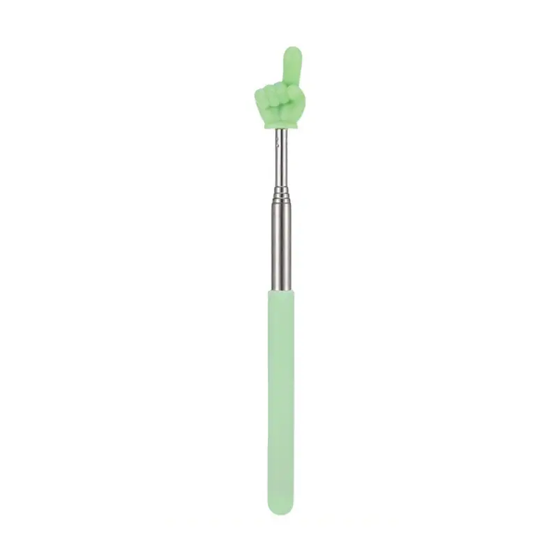 Creative Stainless Steel Teaching Telescopic Rod Finger Design Teaching Stick multifunctional Reading Stick home School Supplies - Image 9