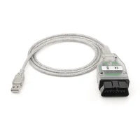 K DCAN K+CAN FTDI Chip OBD2 Auto Car Diagnostic Tools OBD 2 Scanner Switch USB Interface Cable K + DCAN OBD Diagnostic Cable - Image 5