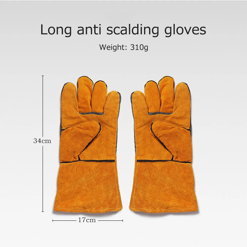 High Temperature Resistance BBQ Gloves Heat Resistant Grill Mitts Non-Slip Insulated Barbecue Gloves Microwave Oven Mitt silicone oven mitts kitchen gloves silicone oven gloves