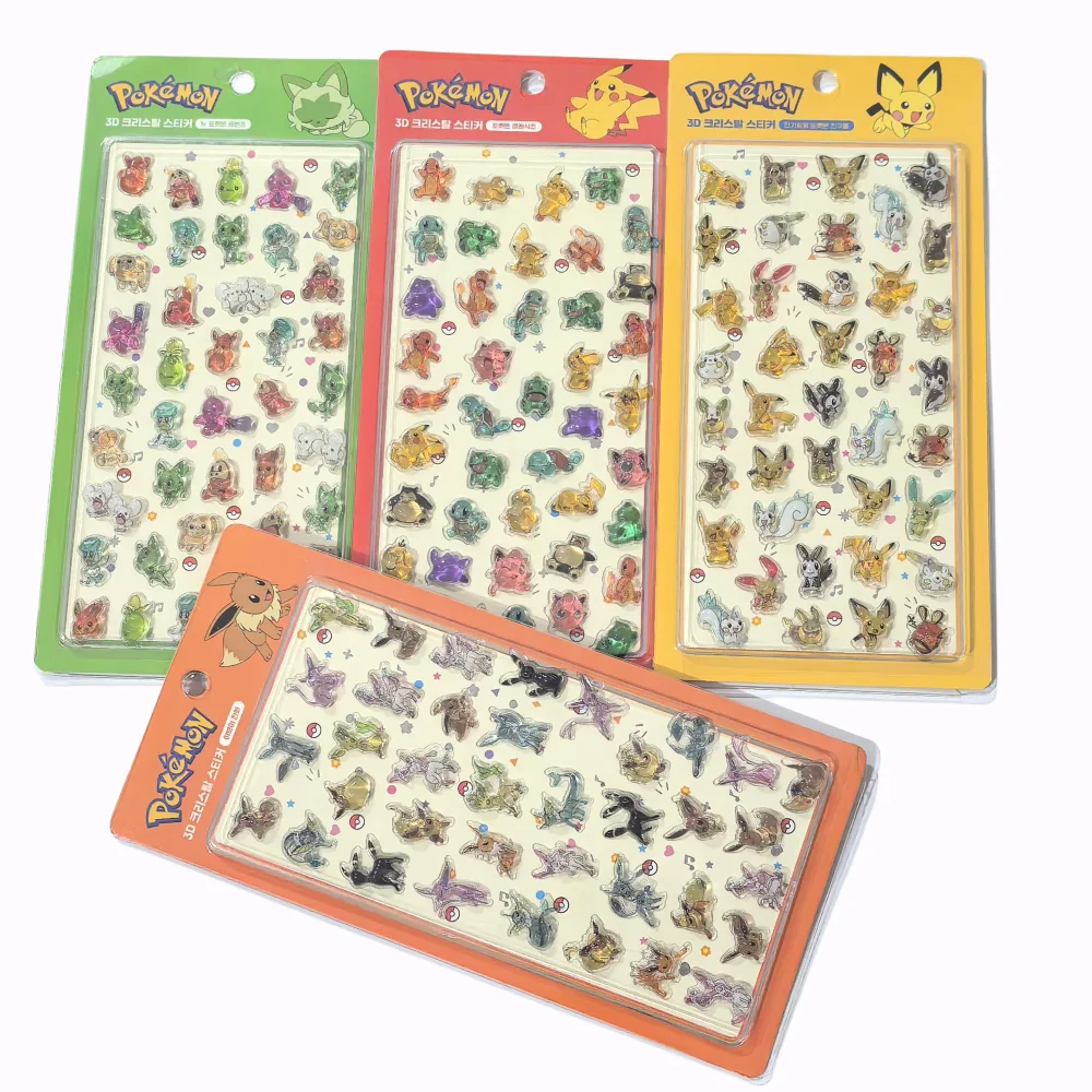 핫 카툰 3D 엠보싱 스티커  데칼 DIY 저널 장식 보상 스티커