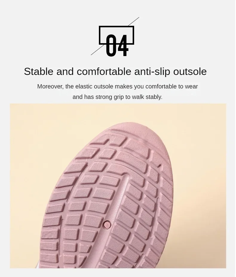 Womens Breathable Casual Walking Shoes - Fitness Flats in Pink Size 36-43