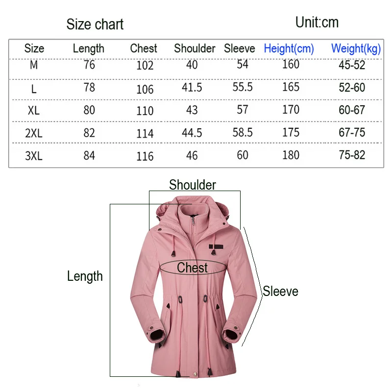 여성용 겨울 야외 양털 따뜻한 하이킹 캠핑 트레킹 캐주얼 스포츠 후드 재킷, 바람막이 소프트 쉘 스키 의류