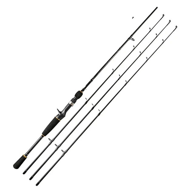 Portable Fishing Rods Fishing Rod Carbon Fiber Spinning/Casting Lure Pole  Bait Weight 3-20g Line Weight 6-15LB Reservoir Pond Fast Bass Fishing Rods