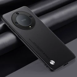Elegant PU Leather Phone Case: Durable Silicone Full Protection for Enhanced Style and Safety (Black)