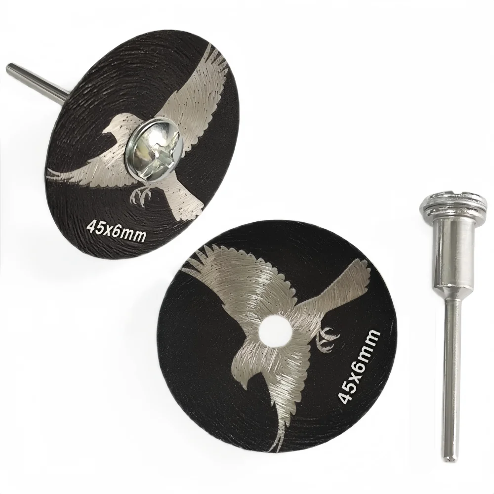 Ultradünne Mini-Diamanttrennscheibe für Fliesen, Keramik, Porzellan, Präzisionsschnitt mit Rundem Schaft, Diamant-Fliesensägeblatt 45mm