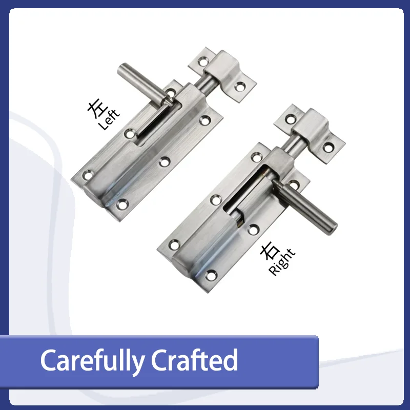 304 Stainless Steel Sliding Solid Cylindrical Pin Lock Suitable For Industrial Electrical Equipment Cabinet Doors
