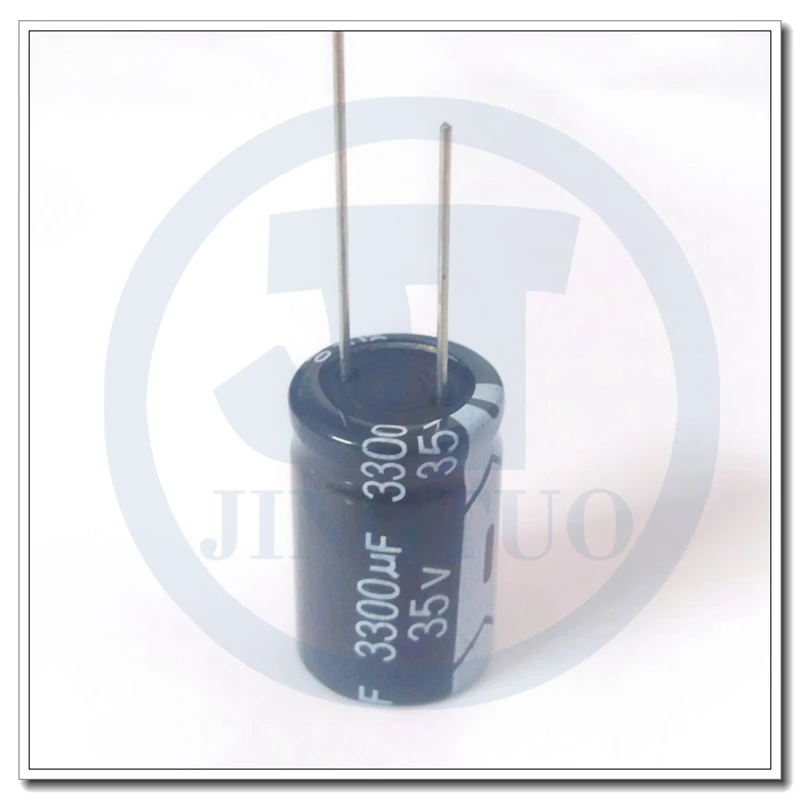 

2 шт. 3300uF35V 35V3300uF 3300MFD 35WV 16*25 мм радиальный алюминиевый электролитический конденсатор