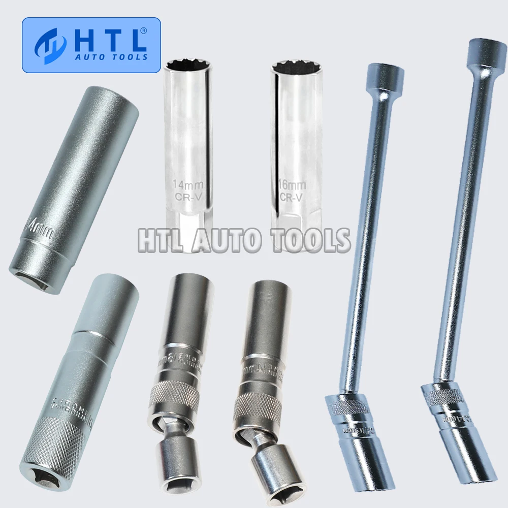14 or 16mm Point Remover Wrench Spark Plug Socket Thin Wall 3/8" Drive For BMW For Mercedes For Nisan Benz
